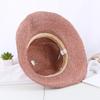Folding Straw Hat With Large Brim, Women'S Bohemian Style Butterfly Rope Sun Hat Spring&Summer Vacation Hollow Breathable Hat