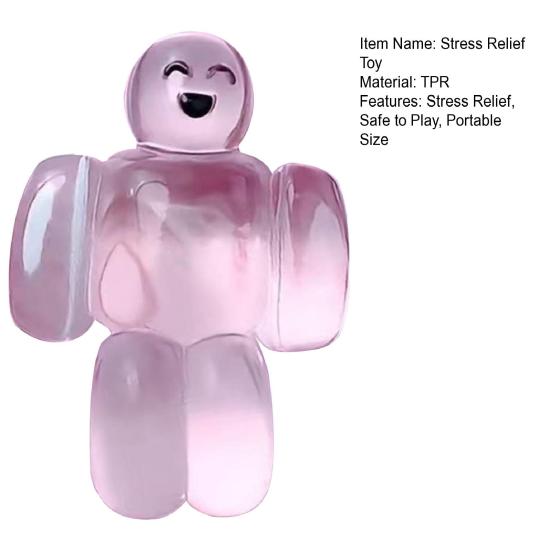 Transparent Stress Relief Toy Slow Rising Decompression Bubble Robot Bunny Octopus Squeeze Toy