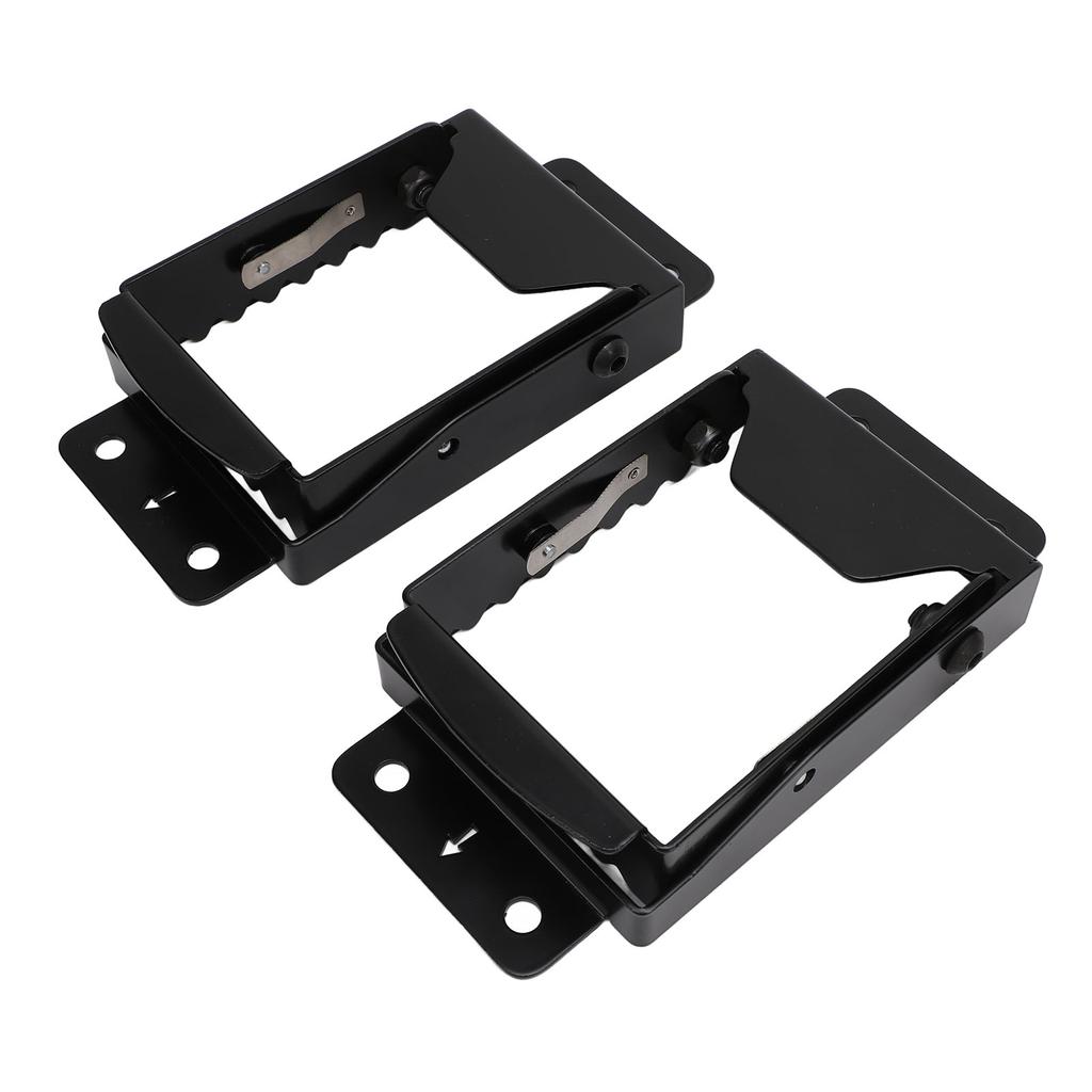 ATV Footrests Anti Slip Universal Foldable 4 Wheel Rear Passenger Foot Pegs Pedal Replacement for Polaris Sportsman