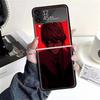 N-Note D-Death Yagami Light Cases For Samsung Galaxy Z Flip 4 5 6 7 3 Z Flip7 Flip6 Flip4 Flip5 Flip3 5G Hard Shockproof Fundas