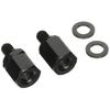 TANAX NAPOLEON C-3 Screw Diameter Conversion Adapter, Black, Height Adjustment Adapter, 2-Pack