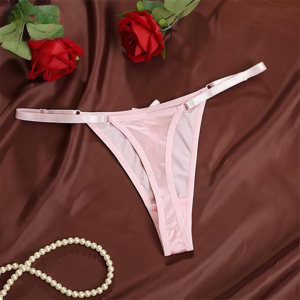 REPROMGO Koronkowe Piękne Damskie Majtki, Bielizna typu T-back, Bielizna, Cosplay, Odważne, Urocze, Popularne, Seksowne, Erotyczne, Uwodzicielskie, Pośladki, Przezroczyste