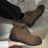 Men's shoes 2026 Spring and Autumn men's boots workwear boots retro American men's outdoor wear-resistant short boots