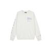 Round Neck French Terry Embroidered Soft White Men's DJ0466-104