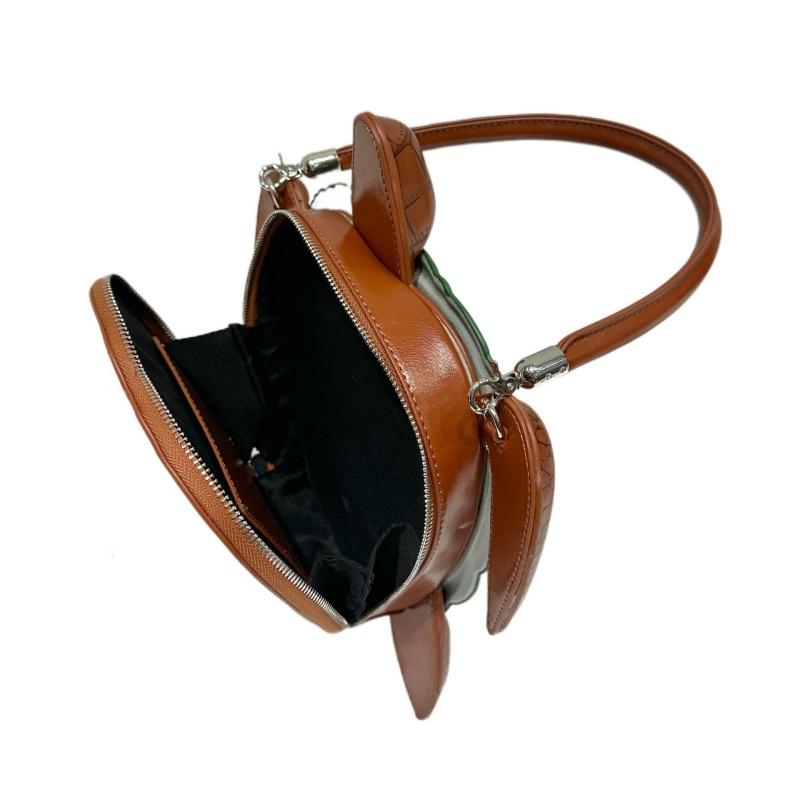 Unique 3D Turtle Shaped Handbag Fashionable Creative Animal Shoulder Bag Funny Crossbody Bag for Women
