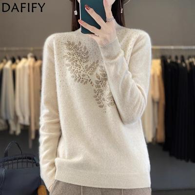 Women's Fashion Casual Fall Winter Long Sleeve Half Turtleneck Sweaters