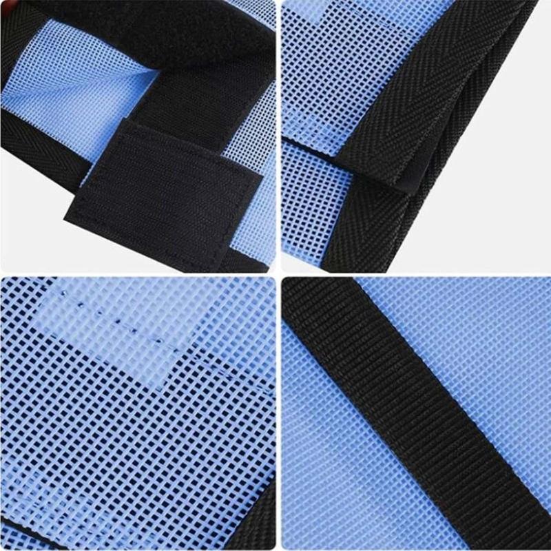 Horse Fly Leggings Breathable Plastic Meshes Horse Leg Wraps for Mosquitoes Bites Proof Cycling Leg Fly Boot