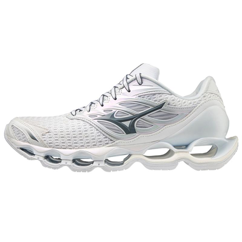 

Mizuno Wave Prophecy 11 White Grey Sneakers J1GC224952 38