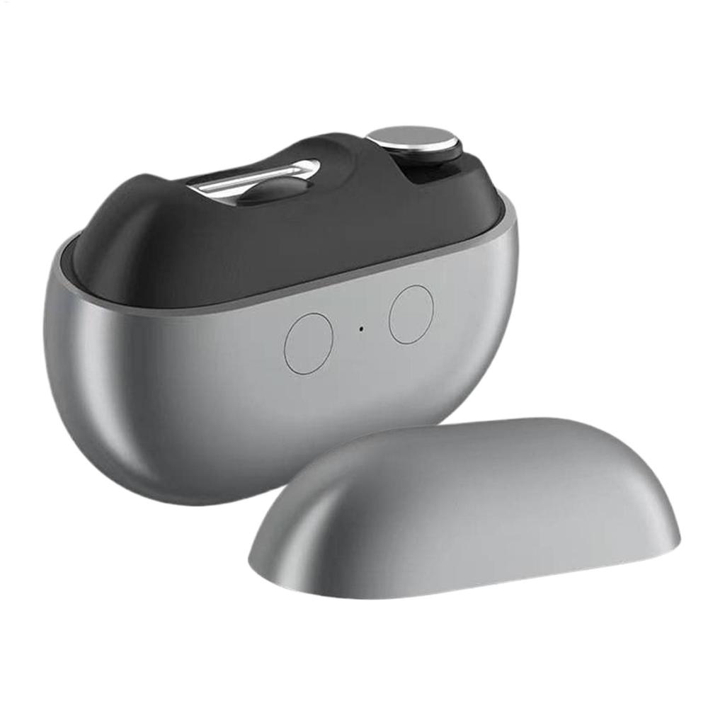 Wiederaufladbarer USB-Nageltrimmer Polierer Nagelschere mit LED-Licht Elektrischer Nagelschneider Tragbare Schleifmaschine für Nagelpflege-Werkzeuge