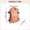Borsa per Pattini da Ghiaccio Pattinaggio Artistico Grande Capacità Portatile Zaino a Rotelle