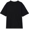 Swoosh Drop Shoulder Sleeve T Shirt Women's Black HQ1581-010