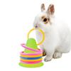 bunny Ferrule Toy Interactive Training Chew Toy Random Ice Cream Cone Shaped Pet bunny Ferrule Toy To Relieve Boredom Toys