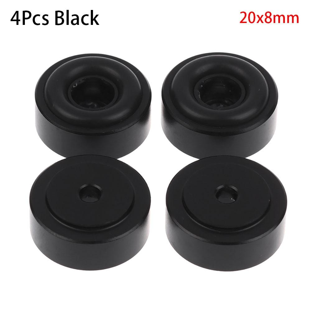 1/4 Stück Aluminiumlegierung Füße Pad Isolation Verstärker Basis Füße für Lautsprecher CD Verstärker