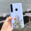 Für Samsung Galaxy A9 2018 A9s Hülle Mode Leopard Blume Handyhülle Für Samsung A9 2018 SM-A920F/DS Weiches Silikon Funda Coque