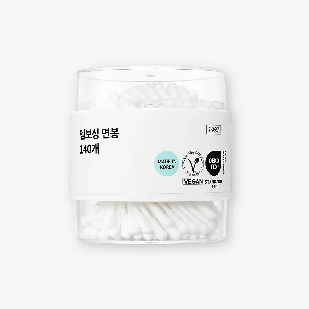 OLIVEYOUNG Embossing Cotton Swabs 140P