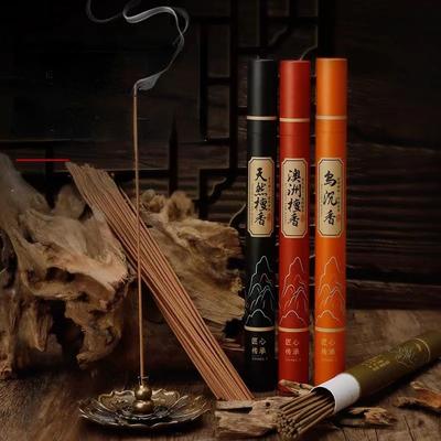FY Natürliche 40 Stäbchen Sandelholz Räucherstäbchen Schlaf Chinesischer Hausduft Aroma Innen Buddha Räucherstäbchen Yoga Meditation Aromatherapie