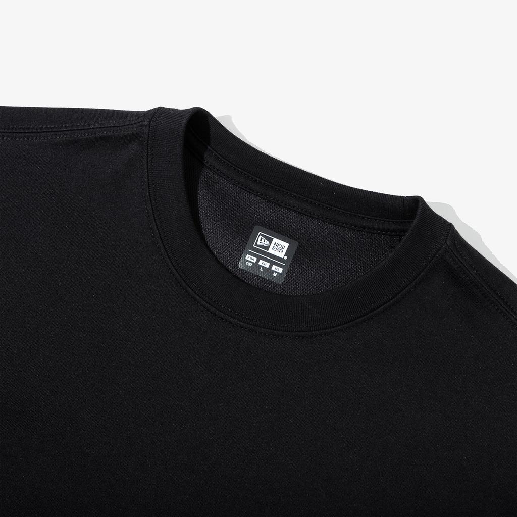 New Era SS24 Woven Pocket Crew Neck Short Sleeve T-Shirt Unisex Tops Black 14179049