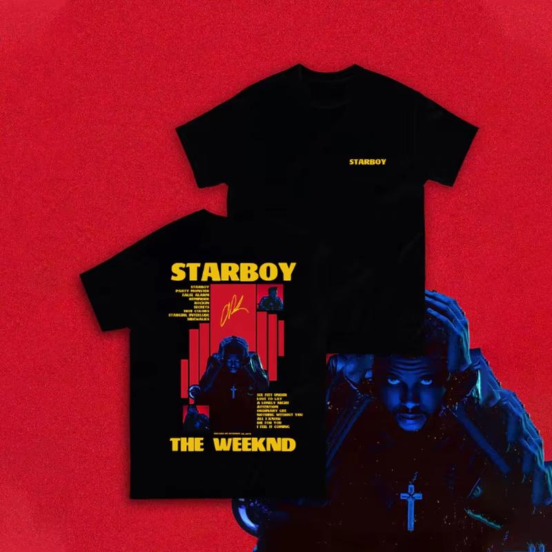 Pop Rapper Francese Musica Album Copertina Poster Stampa Grafica Maglietta Uomo Donna Larga Casual Oversize Top Girocollo Cotone Maglietta Streetwear Moda Manica Corta