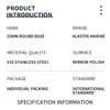 Alastin 30/45/60/90 Degrees 25mm Mount Pipe Stanchion 316 Stainless Steel Boat Handrail Fittings Stanchion  Round Base
