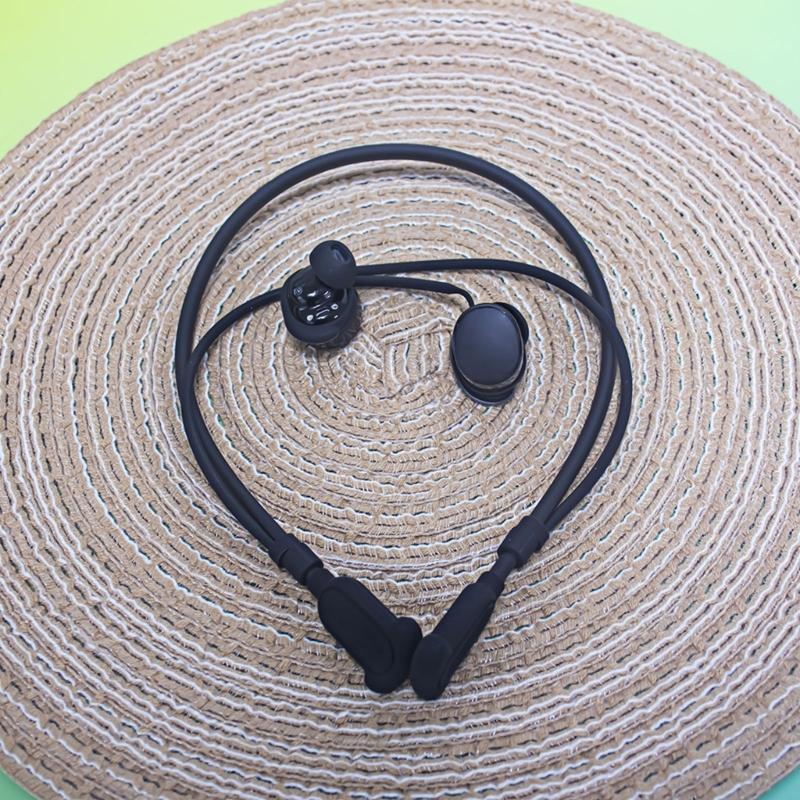 Premium Silicone Earbuds Safety Leash Cord Flexible Build Secure Fit For Sports And Commuting Lightweight Portable Desig