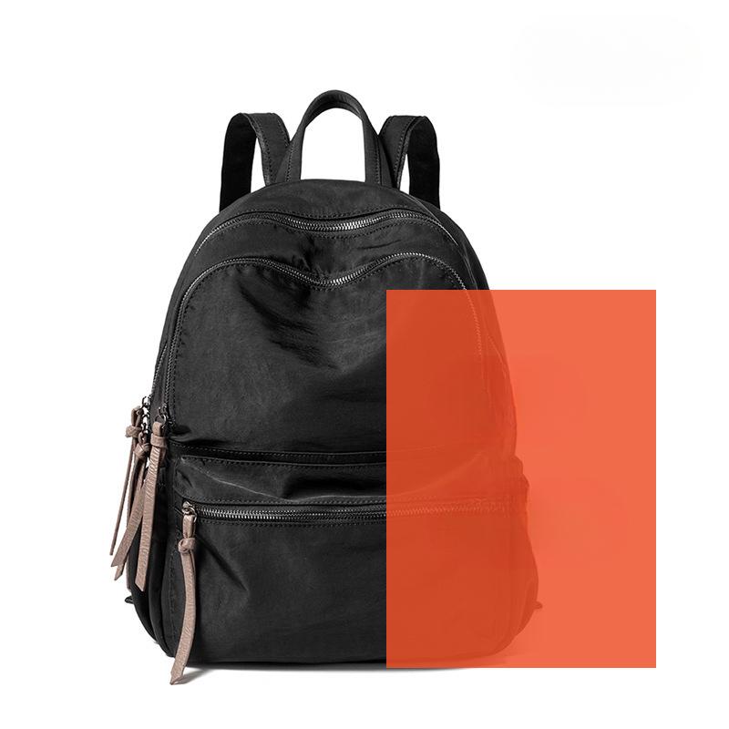 

Новая Повседневная и Модная Простая Нейлоновая Сумка Легкая и Легко Сочетаемая Рюкзак из Оксфордской Ткани Студенческая Школьная Сумка Рюкзак для Женщин