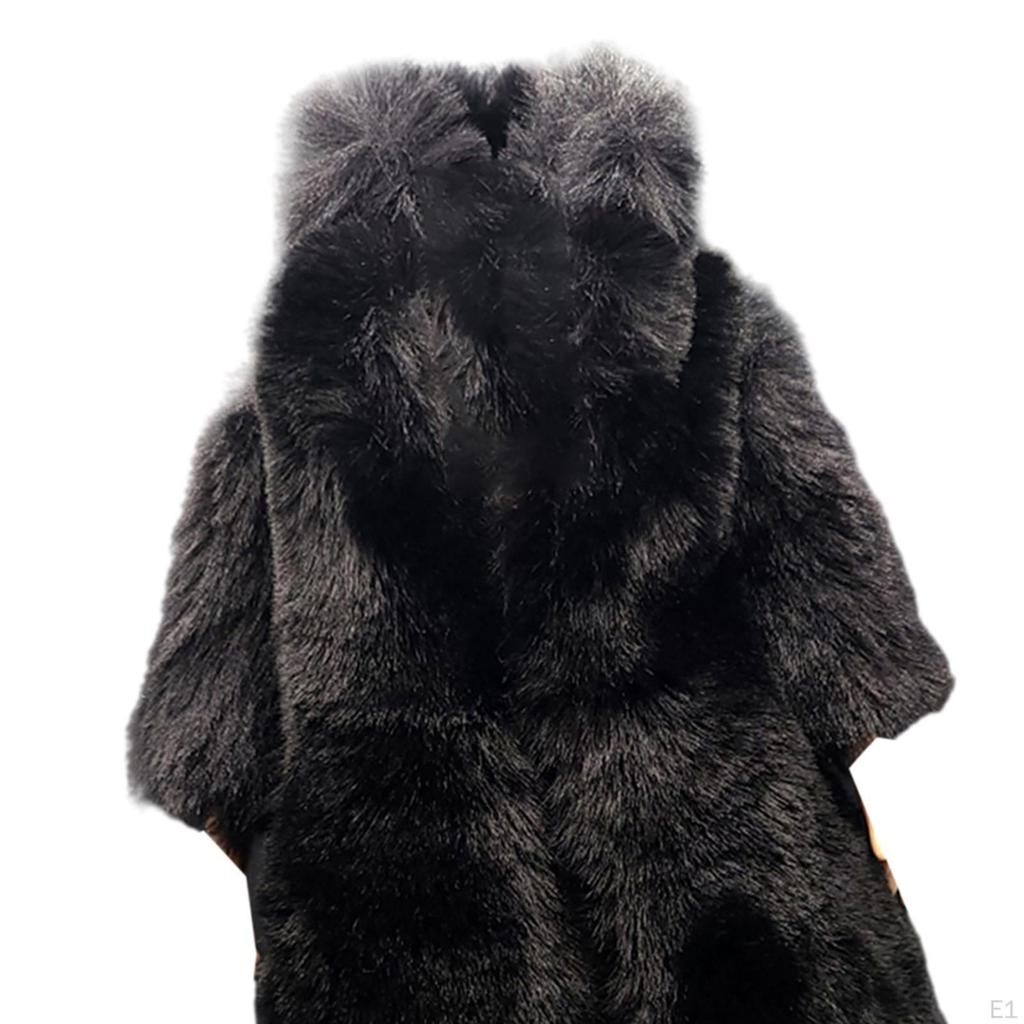1/6 Scale Soldier Clothes Outfits Overcoat Winter Coat Fashion Thicken Long Jacket Party Stage Tops
