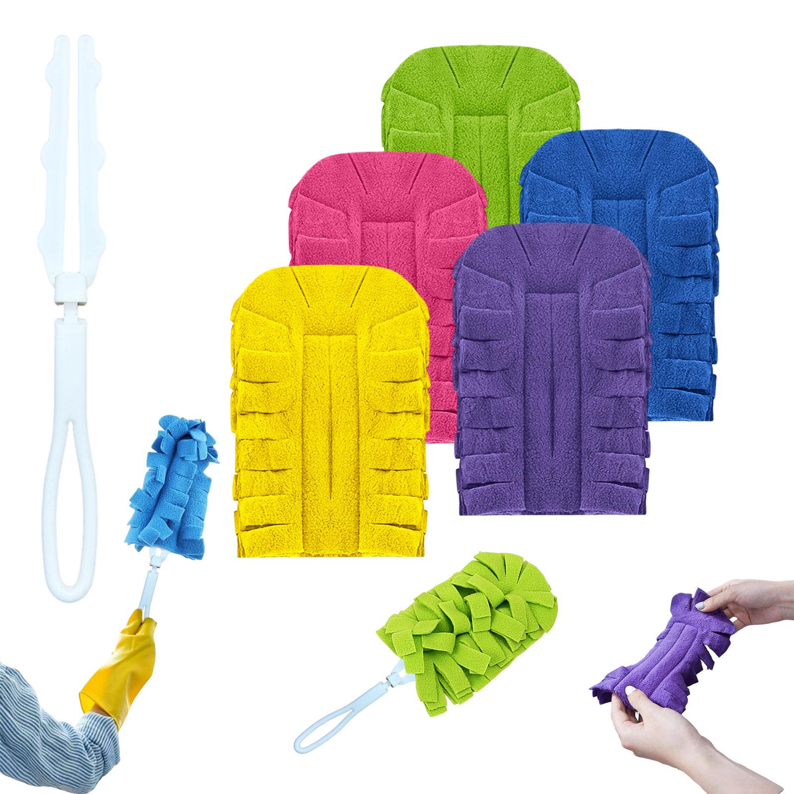 360° Electrostatic Duster — The Sustainable Choice For A Home Reusable Electrostatic Microfiber Duster Duster Cookware Paste