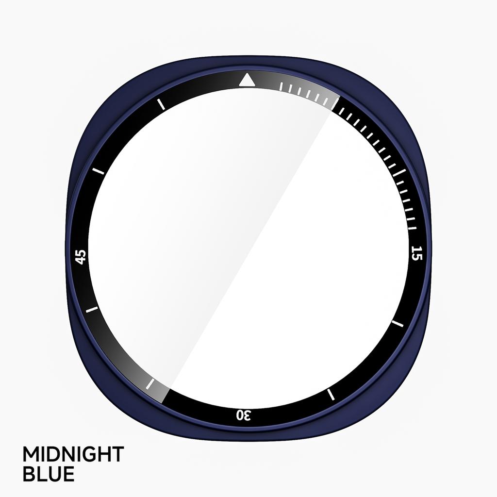 Tempered Glass+ PC Cover for Samsung Galaxy Watch 8 44mm All Coverage Protective Bumper Case for Galaxy Watch 8 40mm Accessories