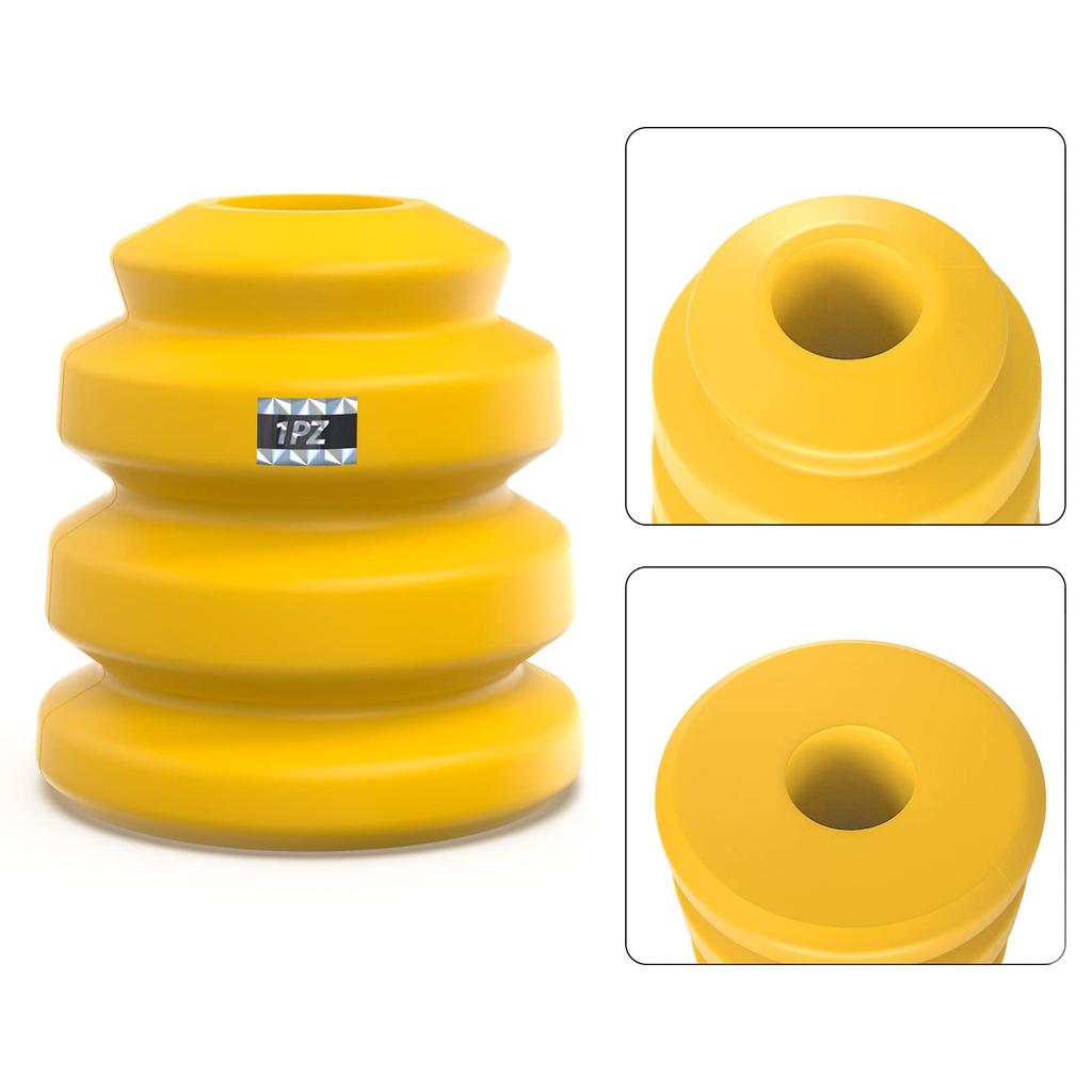 1PZ JPA-U1Q 2 Piece Front Urethane Bumper Rubber 15153958 Durable Stroke Adjustment Shock Absorber