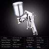 400 מ"ל Airbrush אקדח ריסוס מרסס סגסוגת ציור מרסס כלי עם הופר לצביעת מכוניות