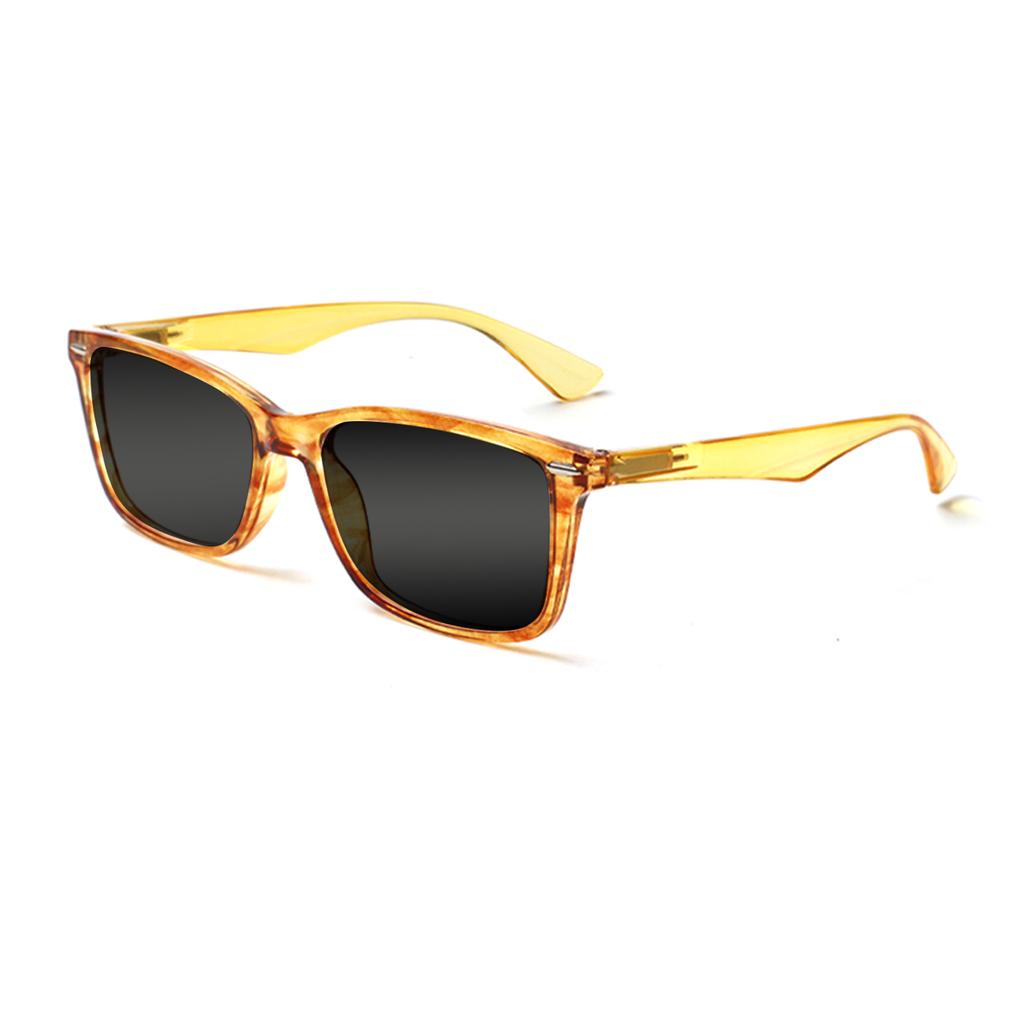 TUREZING Reading Glasses for Women Men Fashion Gray Lens Sunglasses Outdoor Travel Sunshade Prescription Eyewear