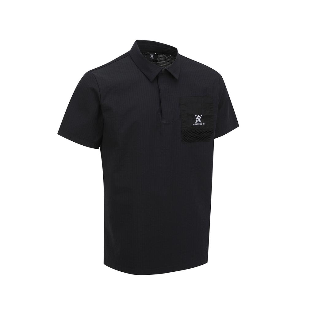 ANEW GOLF Men Sm Patch Pocket Short T-Shirt_Bk
