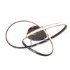 Hot Modern Led Ceiling Lights For Living Room Bedroom Study Room Decoration Led Ceiling Lamp Smart Home Alexa Black/Chrome/Gold