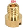 Size30-72 1pc 5MM Thread For DELLORTO SHA Carb Carburetor Main Jet PHBG AD/DS Racing Main Injector Nozzle Pilot Jet