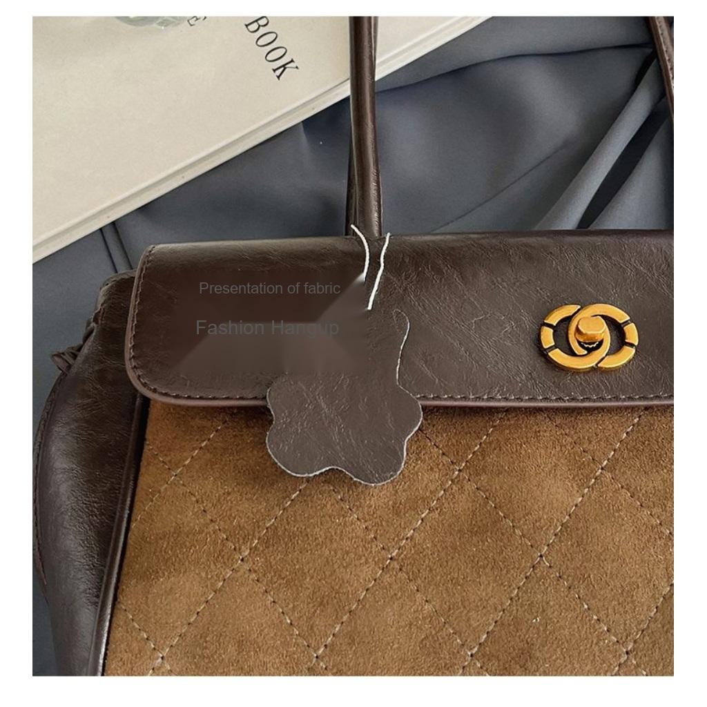 Xeie Thuk Schultertasche Damen PU Achseltasche Täglich Lässig