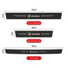WMZW4 Car Exterior Door Threshold Sticker for Skoda Octavia A7 Tour Superb Kamiq Rapid Kodiaq Fabia 2 Yeti Karoq Kodiak Bumper Strip
