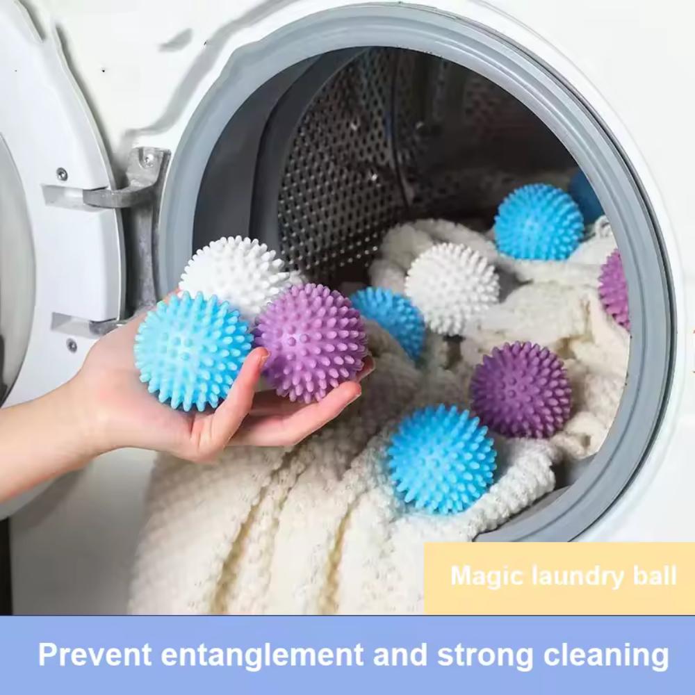 Magic Anti Tangle Laundry Balls For Washing Machine Drum And Top Load Washers Stain Removal Cleaning Laundry Accessories