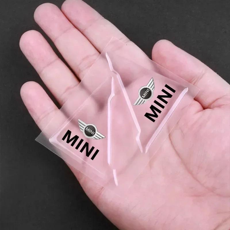 2025 Per BMW MINI 2 Pezzi Copertura Trasparente Angolo Portiera Auto Adesivo Protettivo Antigraffio Per MINI F54 F55 F56 R56 R60 SONE Roads