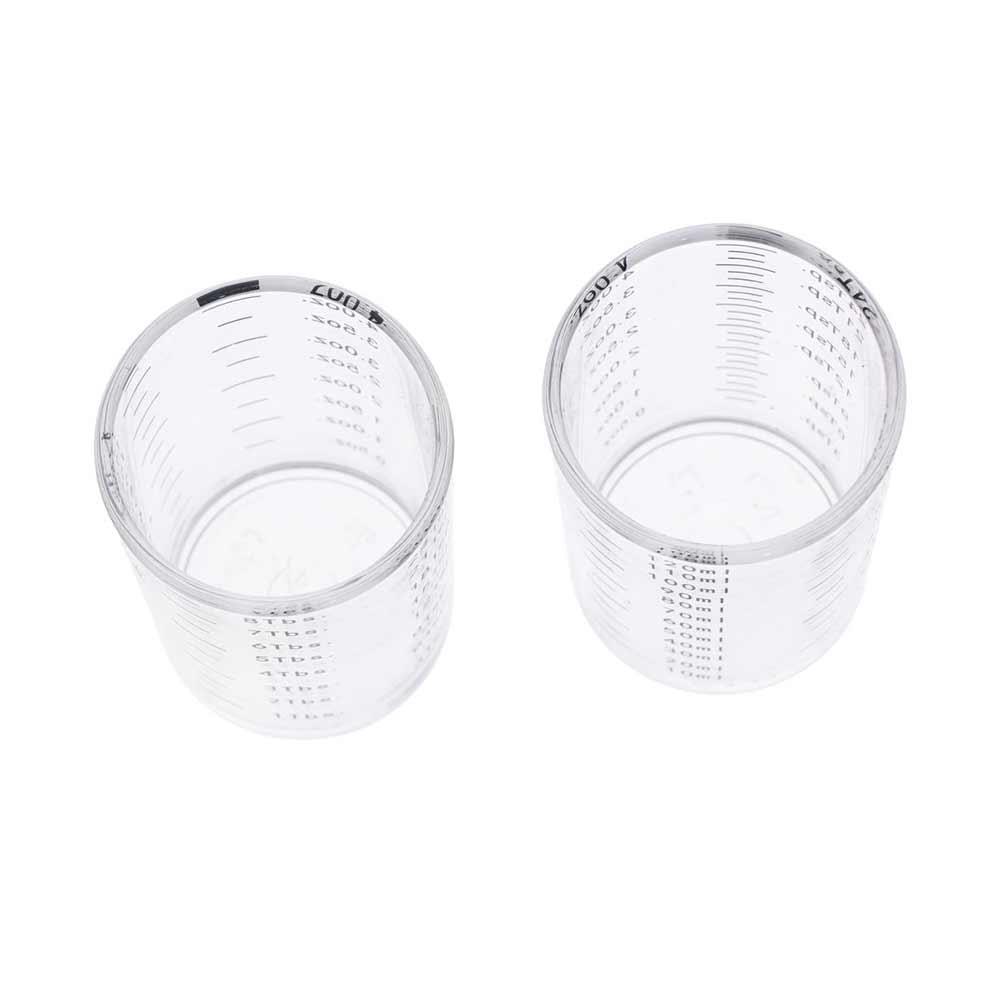 4 unce/120 ml Barové příslušenství Pevné s odměrkou Odměrka Barman náčiní Panák Jigger