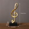 Simple Musical Notes Model Advanced Ornaments Wine Cooler Tv Cabinet Living Room Home Desk  Decoration Resin Crafts Gifts