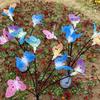 Solar Simulation Butterfly Ground Inserted Landscape Lawn Light Suitable for Garden Courtyard Landscaping Decoration Atmosphere
