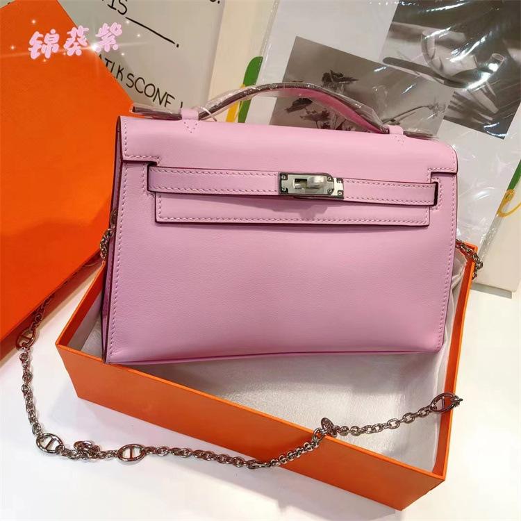 Generation swift erste Schicht Rindsleder Tasche Mini-Kupplungstasche Abendtasche 2023 Kette Umhängetasche