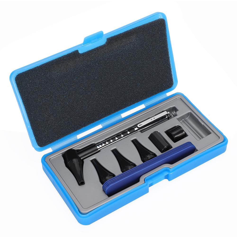 

Набор инструментов для осмотра офтальмоскопа с пятью отоскопами лица со светодиодной подсветкой