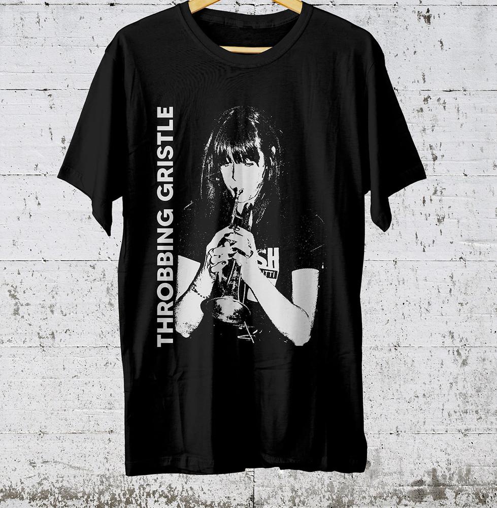 Throbbing Gristle Band Industrial Music Shirt Black Unisex S-5XL JU382 Unisex T-Shirt XL