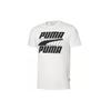 Round Neck Short Sleeve Rebel Basic White Men's 844137-02