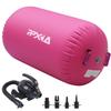 Inflatable Air Roll Barrel Roll Backflip Training Support Mat with Air Pump for and Dance Beginners Gymnastics, Yoga, Workouts, Fitness,