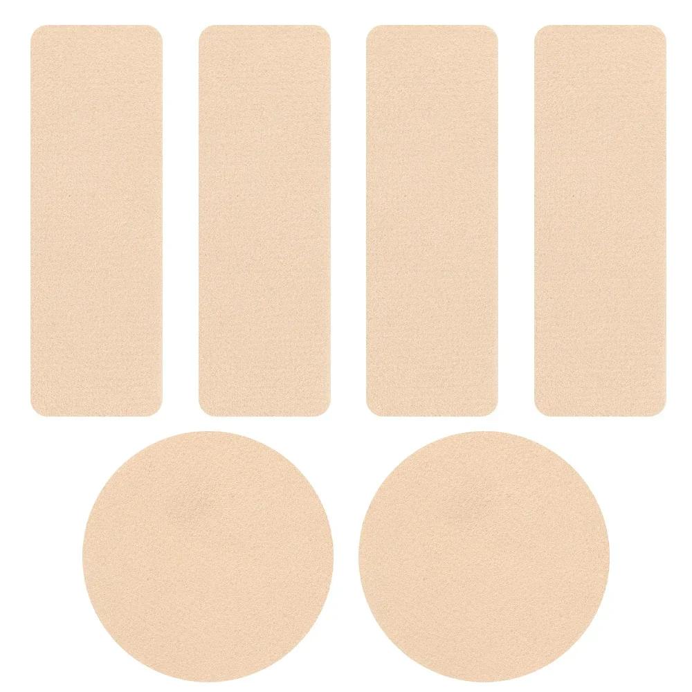 6pcs/set Heel Wear Repair Shoe Patch Stickers Unisex Anti-Wear Heel Foot Care Tools Foot Care Pad Inserts Sneakers Protector