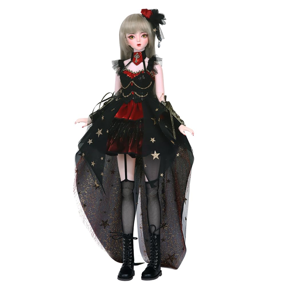 ICY Fortune Days 13 Scale BJD Doll Fashion Style Series with 34 Articulated Mechanical Joints - Toy and Gift for Adults and Children Ages 6+