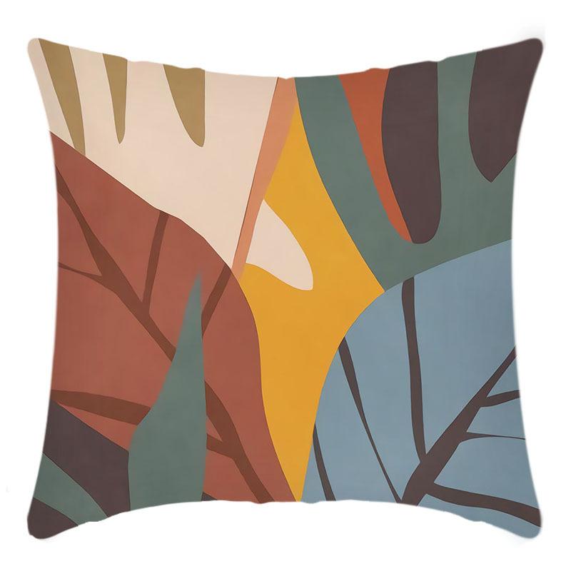 

Новый Дизайн Искусства Наволочка Высококлассное Цветовое Сочетание Принт Подушка Домашняя Подушка для Дивана Чехол 45 * 45Cm pillowcase