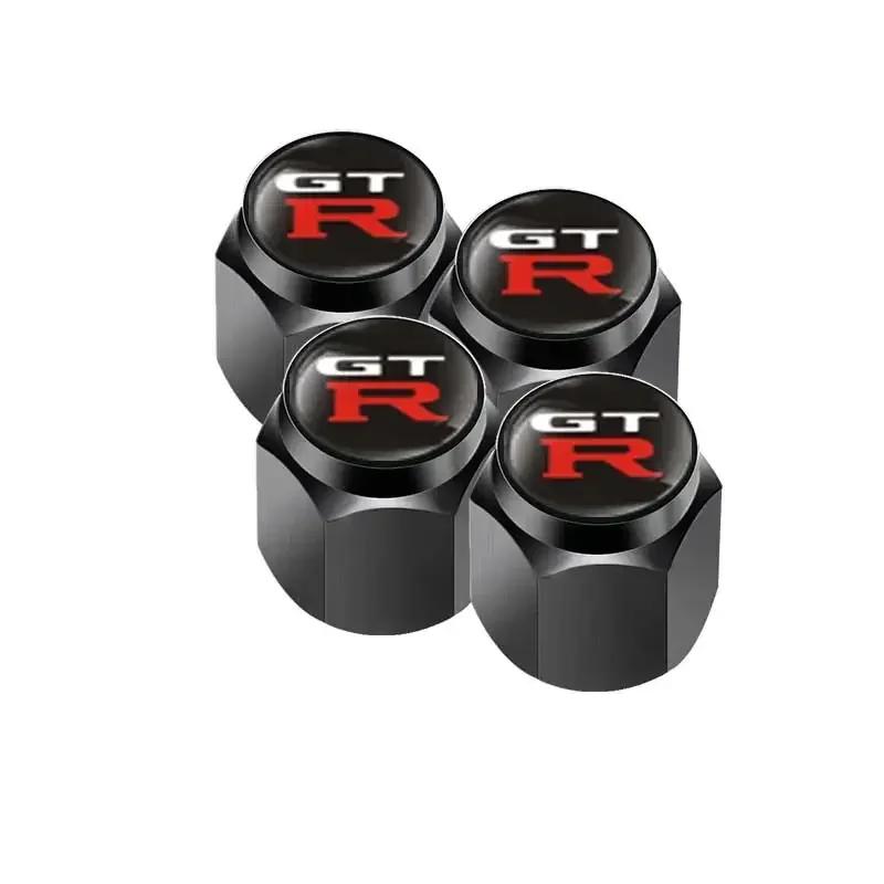 Alloy Car Styling Wheel Tire Valve Caps Cover With Wrench for Nissan GTR 350Z Kicks Teana Sylphy Versa X-Trail Maxima Navara